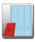 Rückenschild 1059BL blau 285x61mm selbstklebend 