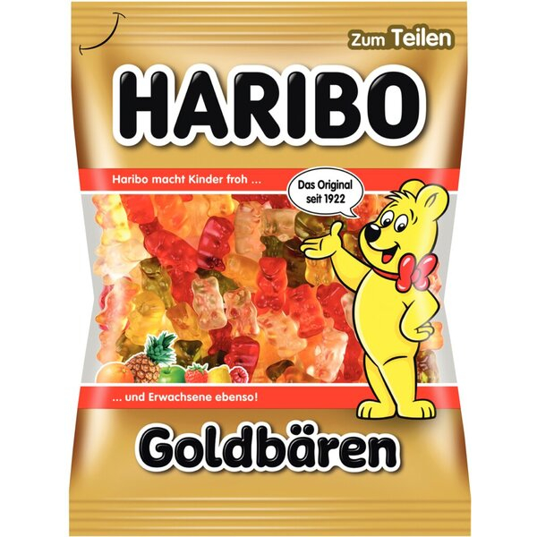 4255704321265 - Fruchtgummi Goldbären 200g 4255704321265 Haribo