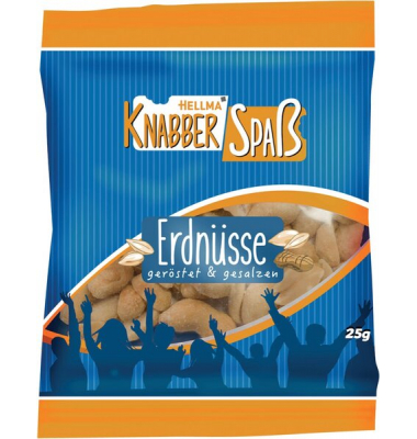 HELLMA Erdnüsse, geröstet u gesalzen VIELEN DANK FÜR IHREN AUFTRAG!