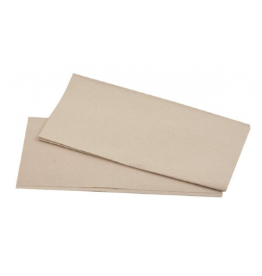 Papierhandtuch 25x23cm 1lag. natur Zickzackfalz