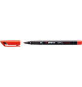Folienstift OHPen universal, 843/40, rot, 1mm, Rundspitze
