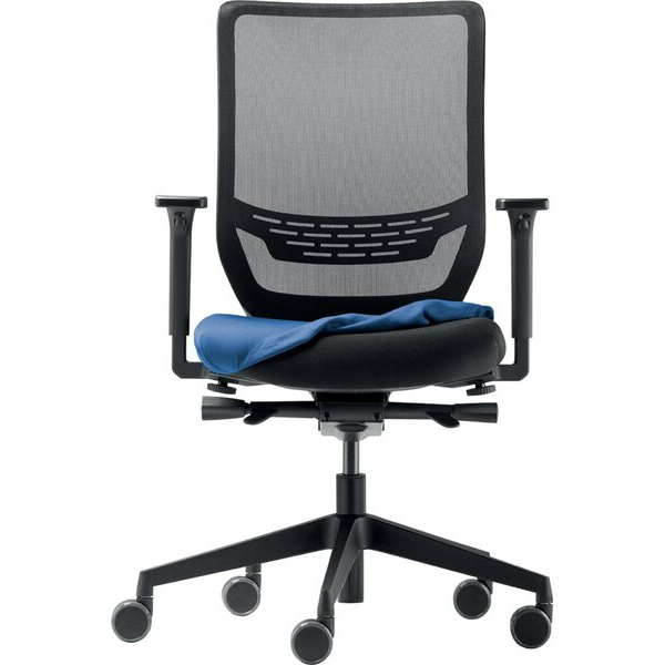 4255704321609 - Sitzhusse Drehstuhl blau 4255704321609 Dauphin