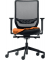 Sitzhusse Drehstuhl orange