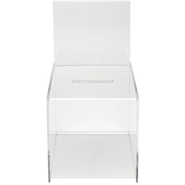 4255704321647 - VorschlagSpende-Box mit Infoschild für A4 Maße 215 x 213 x 388 mm 4255704321647 Deflecto 4255704321647 - VorschlagSpende-Box mit Infoschild für A4 Maße 215 x 213 x 388 mm 4255704321647 Deflecto