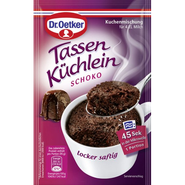 4255704321654 - Gratisbeigabe Tassen- küchlein Schoko 4255704321654 Dr Oetker