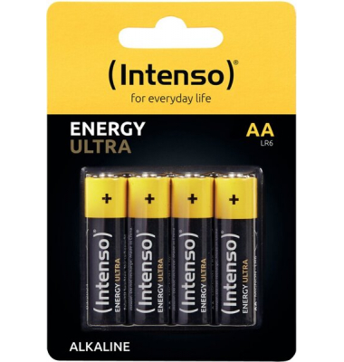 Batterie Energy Ultra AA, LR06 Alkaline Mangnese, 2600 mAh, 1,5 V