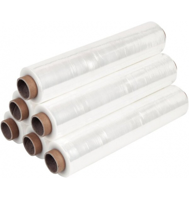 Stretchfolie 350120 500mm x 270m transparent 17&micro;m Kern-&Oslash; 50mm