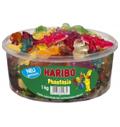 Phantasia 1 KG Party Box Fruchtgummi mit Schaumzucker, gratis