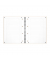 Collegeblock 100104036 Notebook, liniert / liniert Rand beidseitig , A4+, 80g, orange, 80 Blatt