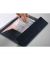 Collegeblock 100100362 Meetingbook, kariert / kariert Rand beidseitig, A4+, 80g, schwarz, 80 Blatt