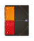 Collegeblock 100100362 Meetingbook, kariert / kariert Rand beidseitig, A4+, 80g, schwarz, 80 Blatt