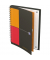 Collegeblock 400080788 Meetingbook Connect, kariert / kariert Rand beidseitig, B5, 80g, orange, 80 Blatt