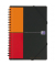 Collegeblock 400080788 Meetingbook Connect, kariert / kariert Rand beidseitig, B5, 80g, orange, 80 Blatt