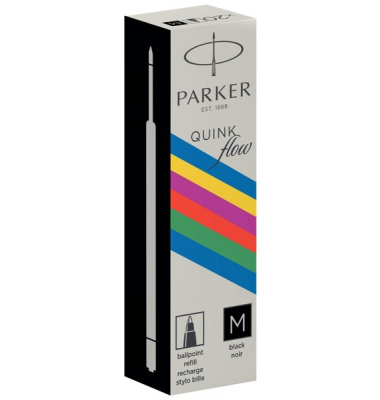 Ersatzmine QUINKflow Basic, schwarz Strichstärke: M