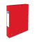 Heftbox TOP FILE+ 400114372, A4 rot, 4cm Füllhöhe, Karton 390g