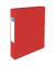 Heftbox TOP FILE+ 400114372, A4 rot, 4cm Füllhöhe, Karton 390g