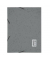 Eckspannmappe TOP FILE+ 400116327, A4 grau Karton 390g, mit 3 Einschlagklappen