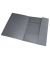 Eckspannmappe TOP FILE+ 400116327, A4 grau Karton 390g, mit 3 Einschlagklappen