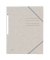 Eckspannmappe TOP FILE+ 400116328, A4 beige Karton 390g, mit 3 Einschlagklappen