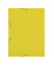 Eckspannmappe TOP FILE+ 400116329, A4 gelb Karton 390g, mit 3 Einschlagklappen