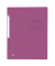 Eckspannmappe TOP FILE+ 400116358, A4 violett Karton 390g, mit 3 Einschlagklappen