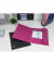 Eckspannmappe TOP FILE+ 400116358, A4 violett Karton 390g, mit 3 Einschlagklappen