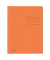 Schnellhefter TOP FILE+ 400116210, A4, orange, Karton, 390g, Vorderdeckel opak