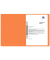 Schnellhefter TOP FILE+ 400116210, A4, orange, Karton, 390g, Vorderdeckel orange / opak