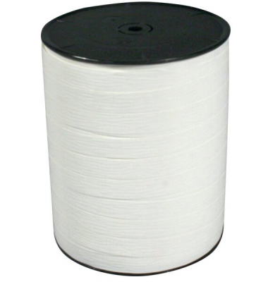 Geschenkband matt, 250mx10mm, weiß