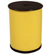 Geschenkband 601515C, ohne, 10mm x 250m, gelb
