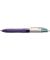 Mehrfarbkugelschreiber 4Colours Grip Fun lila/weiß Mine 0,4mm Schreibfarbe 4-farbig
