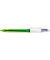 Mehrfarbkugelschreiber 4Colours Fluo transparent/neongelb Mine 0,4mm Schreibfarbe 4-farbig