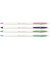 Kugelschreiber Cristal 950446, t&uuml;rkisblau / lila / pink / hellgr&uuml;n, 0,35mm, Einweg