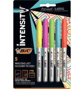 Permanentmarker intensity®, 503927, Packung, farbig sortiert, 1,2mm Rundspitze