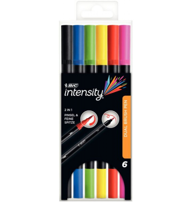 Fasermaler intensity Dual Brush Pen, sortiert