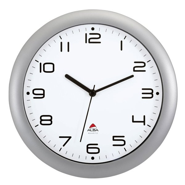 3129710013937 - Wanduhr still Quarzwerk Ø 300mm grau 3129710013937 ALBA HORNEW M 3129710013937 - Wanduhr still Quarzwerk Ø 300mm grau 3129710013937 ALBA HORNEW M