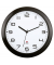  Wanduhr HORNEW HORNEW N, schwarz, 30cm, rund, analog