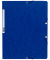 Eckspannmappe 5512E, A4 blau Karton 400g