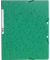 Eckspannmappe 5513E, A4 gr&uuml;n Karton 400g