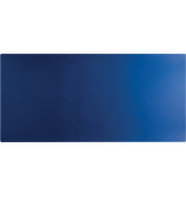 Schreibunterlage, 40 x 80 cm, hell-marineblau, aus PU-Kunstleder