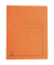 Schnellhefter 39994E, A4, orange, Karton, 355g, Vorderdeckel opak