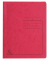 Schnellhefter Colorspan 39995E, A4, rot, Karton, 355g, Vorderdeckel rot