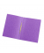 Schnellhefter Colorspan 39998E, A4, violett, Karton, 355g, Vorderdeckel violett