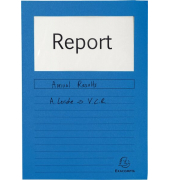 Sichtmappen Forever 50102E, A4 blau Papier 120g
