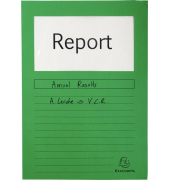 Sichtmappen Forever 50103E, A4 grün Karton 120g