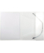 Eckspannmappe Kreacover 55188E, A4 weiß-transparent PP, mit 3 Einschlagklappen