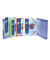 Eckspannmappe Kreacover 55188E, A4 weiß-transparent PP, mit 3 Einschlagklappen