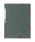 Eckspannmappe Nature Future 55511E, A4 grau Karton 400g, f&uuml;r ca. 250 Blatt  (80 g/m&sup2;), mit 3 Einschlagklappen