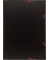 Eckspannmappe 59502E, A3 schwarz Karton 600g, mit 3 Einschlagklappen