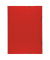 Eckspannmappe Nature Future 59503E, A3 rot Karton 600g, f&uuml;r ca. 100 Blatt (80 g/m&sup2;), mit 3 Einschlagklappen